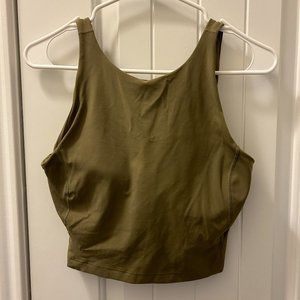 Lululemon Green High Neck Align Tank